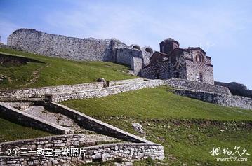 阿爾巴尼亞培拉特古城-三一教堂照片
