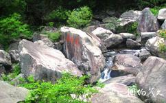 杭州天目大峡谷旅游攻略之巨蚌石