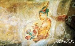 斯里兰卡狮子岩旅游攻略之壁画