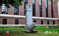 美国哈佛大学校园概况之龟兽驮碑