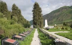 新疆喬爾瑪烈士陵園旅遊攻略之烈士墓冢