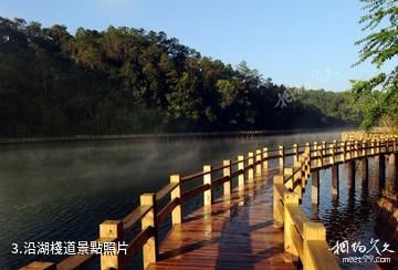 思茅梅子湖公園-沿湖棧道照片