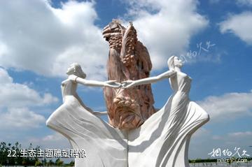 江苏永丰林农业生态园-生态主题雕塑群像照片
