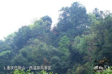 重庆巴岳山―西温泉风景区照片