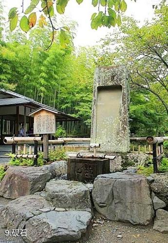 日本天龙寺-砚石照片