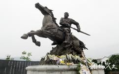 惠州葉挺將軍紀念園旅遊攻略之白馬將軍雕像