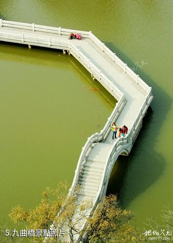 桂林西山景區-九曲橋照片