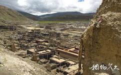 西藏薩迦寺旅遊攻略之俯瞰薩迦