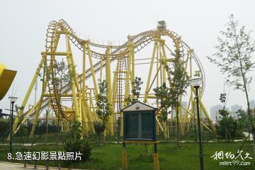 天津凱旋王國主題遊樂園-急速幻影照片