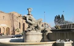 罗马共和国广场旅游攻略之青铜女神雕像