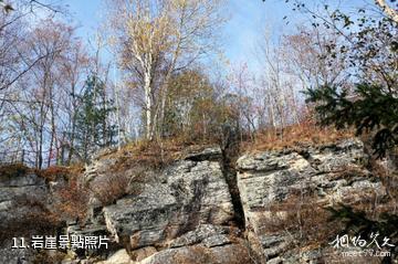 七台河西大圈森林公園-岩崖照片