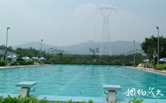 漢中偃水山莊旅遊攻略之露天泳池