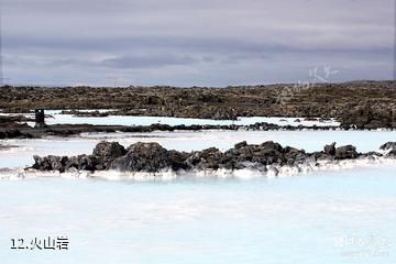 冰岛蓝湖-火山岩照片