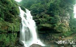 邛崃天台山旅游攻略之长虹瀑布