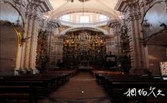 墨西哥聖普里斯卡教堂旅遊攻略之教堂內景