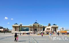 蒙古烏蘭巴托旅遊攻略之成吉思汗廣場