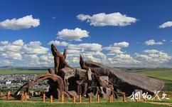 內蒙古自治區額爾古納市旅遊攻略之根河濕地雕塑