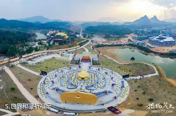 上林金莲湖景区-世界和平祈福坛照片