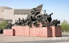 平津戰役紀念館旅遊攻略之鍛銅塑像