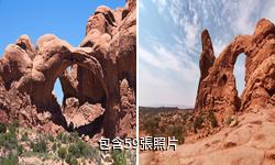 美國拱門國家公園驢友相冊