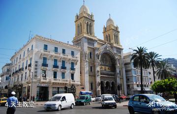 突尼斯市-天主教堂照片