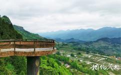 重庆酉阳花田梯田旅游攻略之临崖观景台