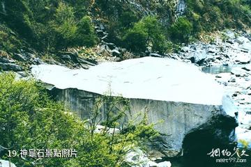 陝西黑河國家森林公園-神龜石照片