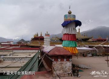 西藏木如寺-露天平台照片