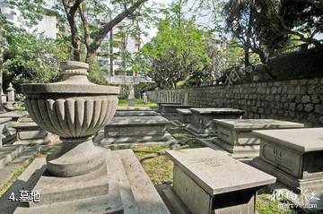 澳门旧基督教坟场-墓地照片