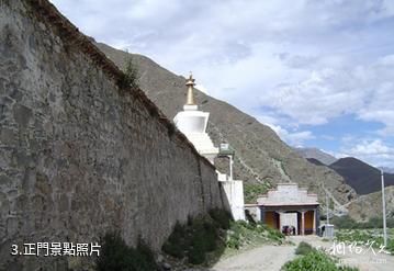 拉薩楚布寺-正門照片