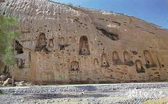 肅南馬蹄寺旅遊攻略之浮雕石塔林