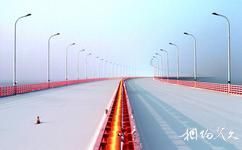 杭州灣跨海大橋旅遊攻略之冬日雪景