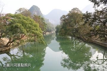 天等麗川文化森林公園-麗川河照片