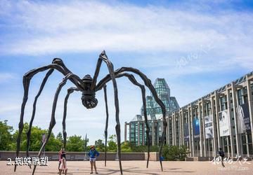 加拿大国家美术馆-蜘蛛雕塑照片