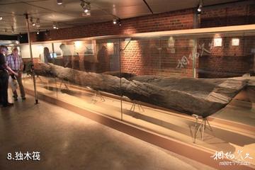 挪威海事（航海）博物馆-独木筏照片