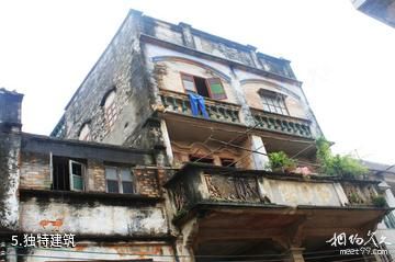 珠海斗门古街-独特建筑照片