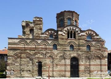保加利亚内塞巴尔古城-教堂照片
