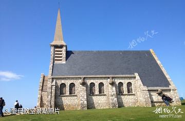 法國諾曼底埃特爾塔-聖母教堂照片