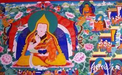 呼和浩特五塔寺旅游攻略之精美壁画