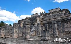 瑪雅古迹奇琴伊察旅遊攻略之千柱廣場