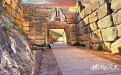 希腊迈锡尼古城遗址旅游攻略之狮子门
