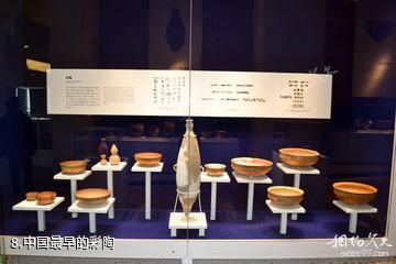 甘肃大地湾遗址博物馆-中国最早的彩陶照片