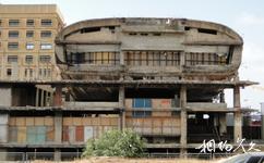 黎巴嫩貝魯特市旅遊攻略之內戰時的樓房