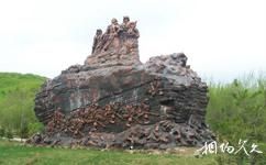 尚志赵一曼纪念园旅游攻略之主题群雕