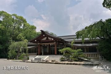 日本名古屋熱田神宮-建築照片
