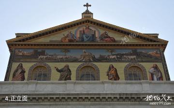 罗马圣保罗教堂-正立面照片