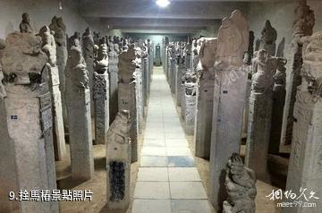 西安關中民俗藝術博物院-拴馬樁照片
