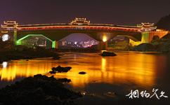 庆元濛洲桥旅游攻略之夜景