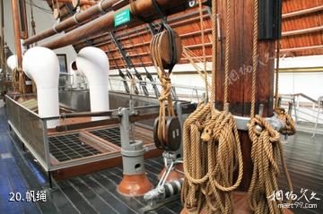 奥斯陆弗拉姆（前进号）博物馆-帆绳照片