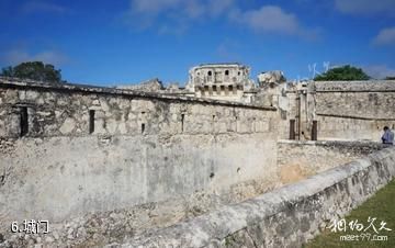 墨西哥坎佩切历史要塞城-城门照片